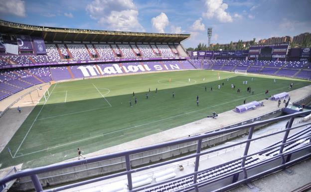 El estadio José Zorrilla, evacuado por un escape de gas