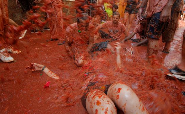 Una Tomatina de récord