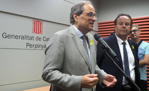 El Gobierno reclama a Torra «inteligencia» en puertas del otoño caliente catalán