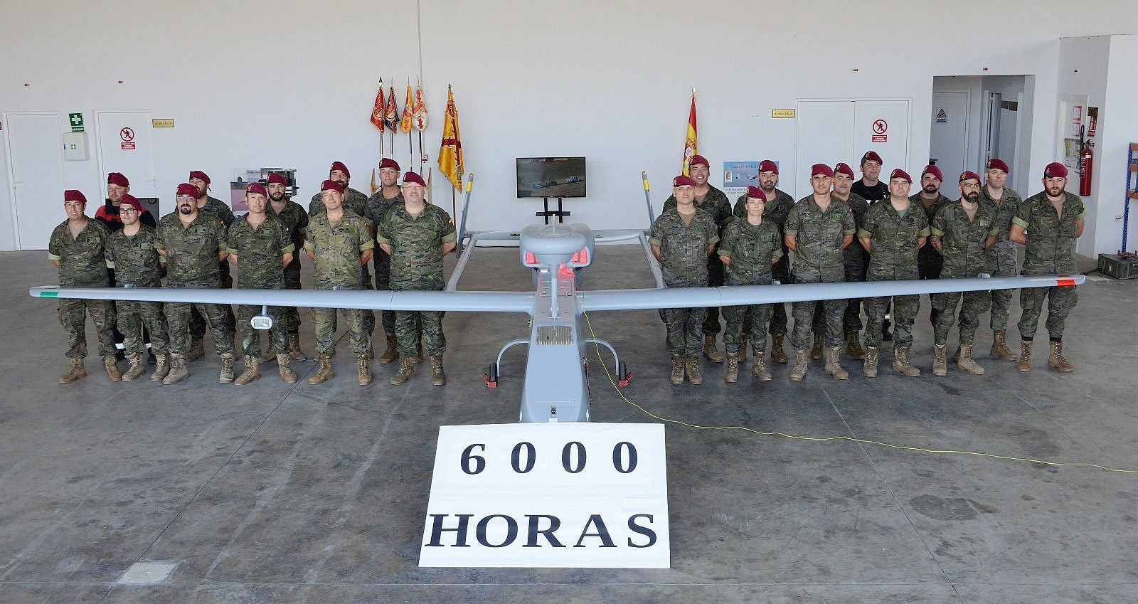 6.000 horas de vigilancia desde el aire