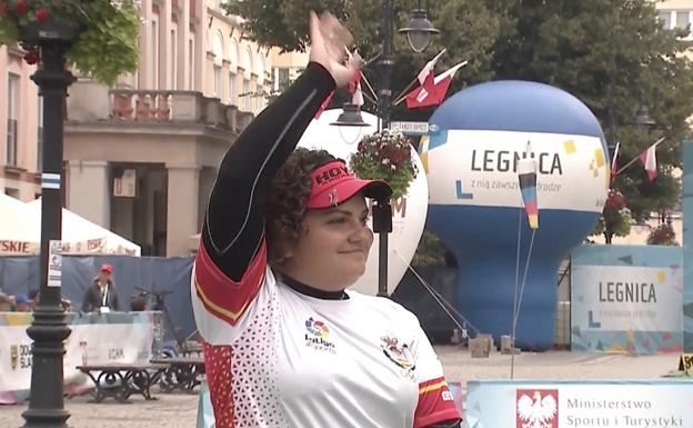 Andrea Marcos, campeona de Europa de arco compuesto