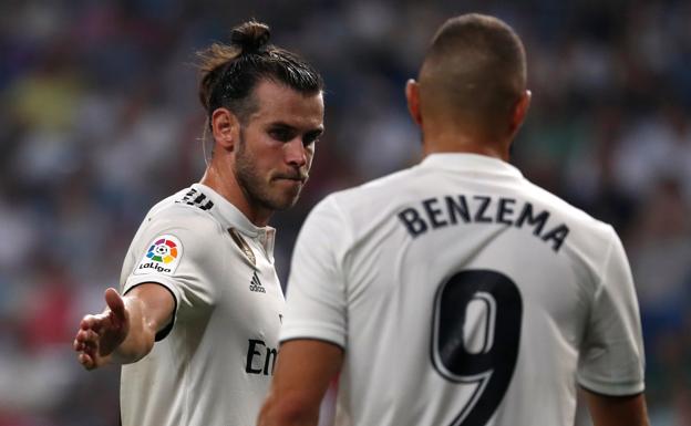 Benzema y Bale disfrutan asumiendo el rol de Cristiano