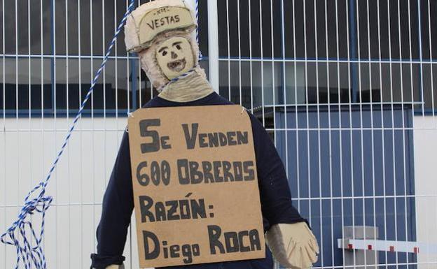 La lucha sigue: los trabajadores de Vestas mantienen el campamento y la manifestación para el jueves