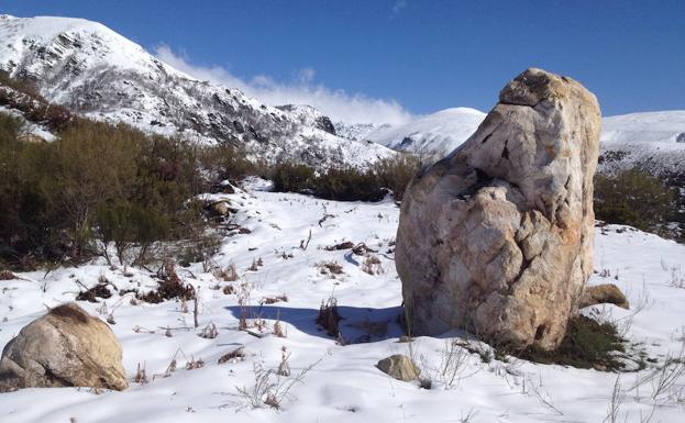 Piden protección y una investigación profunda para un menhir descubierto en la zona de Tejeira