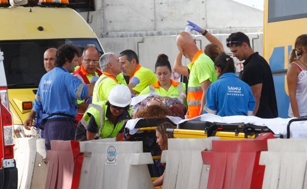 «La columna me quedó a centímetros de la cara. No me creo que siga vivo»