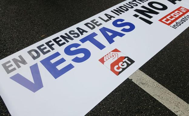 El conflicto de Vestas se «moviliza» en Europa para revertir la situación