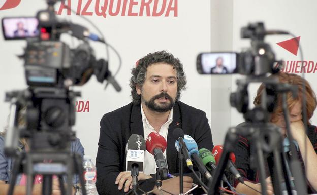 Sarrión anuncia que IU-CyL será acusación popular en la Enredadera por el «papel determinante» de la provincia