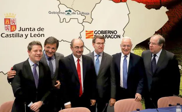 Castilla y León, Aragón y Asturias reclaman que una transición energética «justa» no sea «un precipicio» para estos territorios