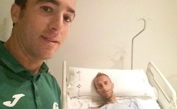 Sergio Sánchez recibe el alta hospitalaria