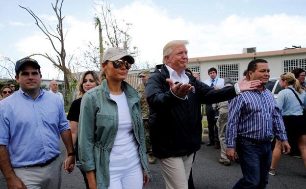 Trump acusa a los demócratas de inflar el balance de víctimas por el huracán de 2017 en Puerto Rico