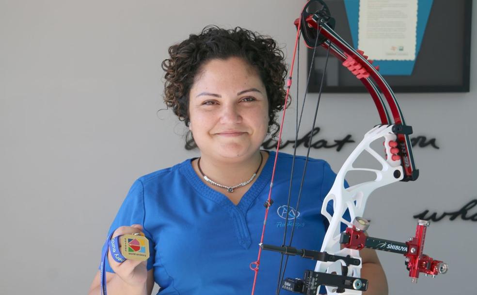 Andrea Marcos, el arco dorado de La Virgen