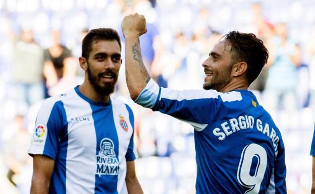 Sergio García lleva al Espanyol a puestos de Champions