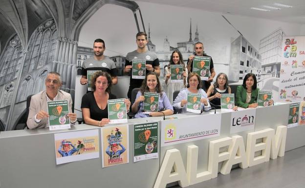 Una Marcha Solidaria recorre la Candamia por la «salud mental positiva»