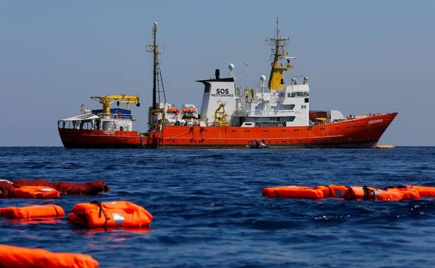 El Aquarius se quedará en Marsella en espera de un nuevo pabellón