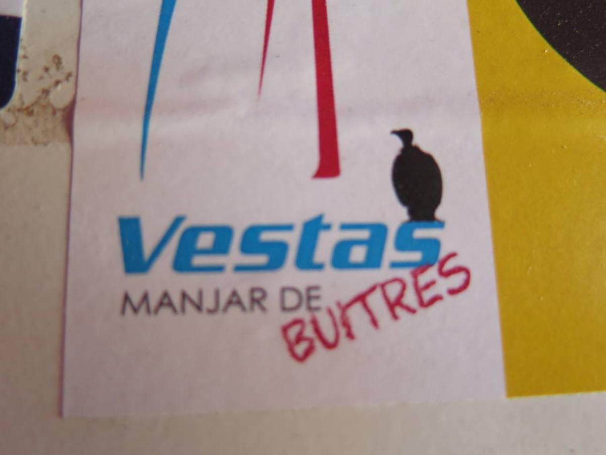 El campamento de Vestas dice adiós