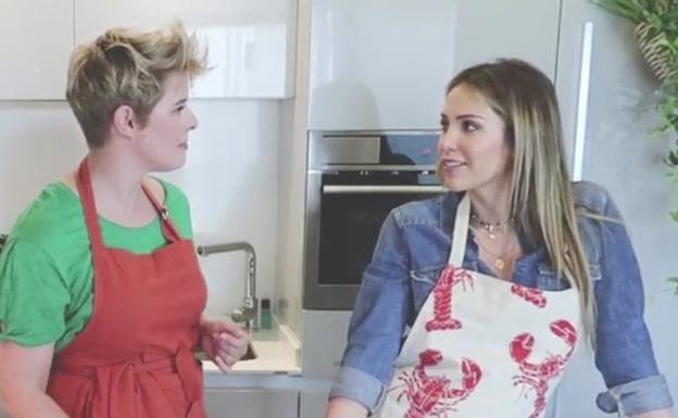 Tania Llasera y Rosanna Zanetti, juntas en la cocina