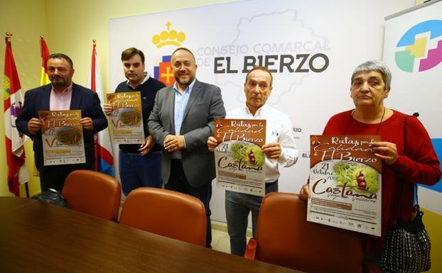 El Bierzo presume de paisajes otoñales con las rutas del Banco de Tierras dedicadas al viñedo y al castaño