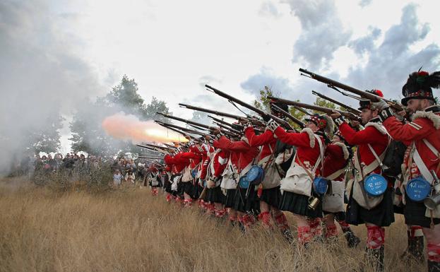 La lluvia obliga a suspender la tercera batalla de la recreación histórica '3Naciones' de Astorga