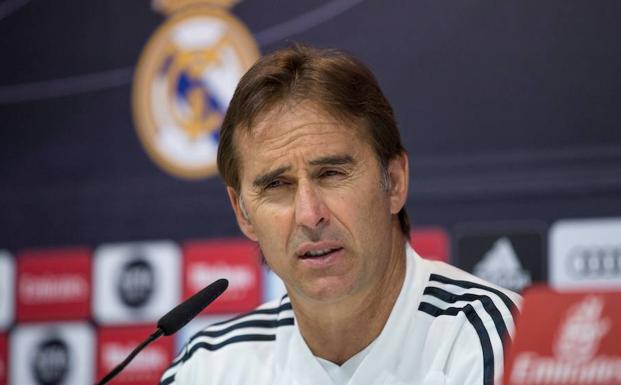 Lopetegui: «¿Respaldado? Absolutamente, estoy tranquilo y centrado en mi trabajo»