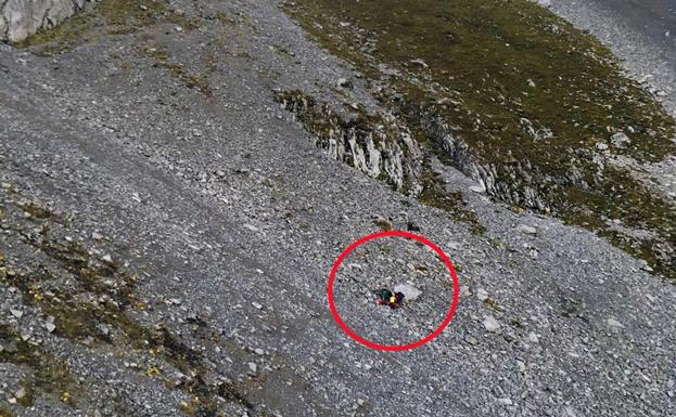 Evacuado en helicóptero un montañero lesionado en una pierna en el pico Valjarto del Mampodre