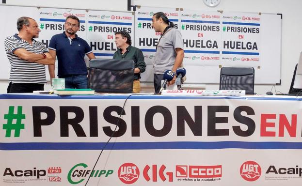 Los funcionarios de la cárcel de Villahierro inician sus movilizaciones