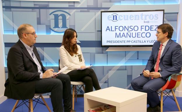 Alfonso Fernández Mañueco, en leonoticias: «León tiene que ser una de las locomotoras de la comunidad de Castilla y León y la Junta debe trabajar por ello»