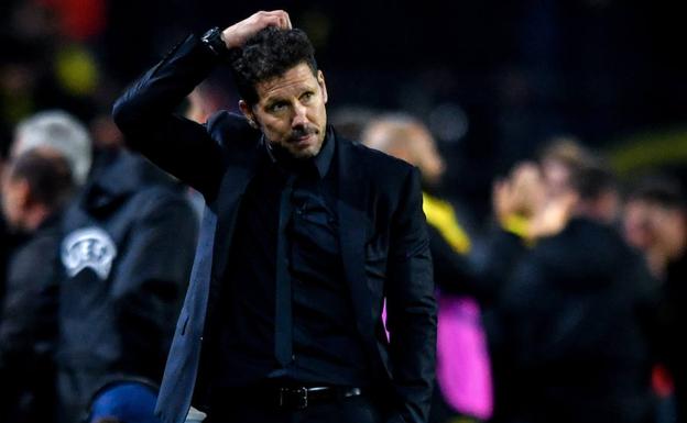 El Atlético de Simeone se seca