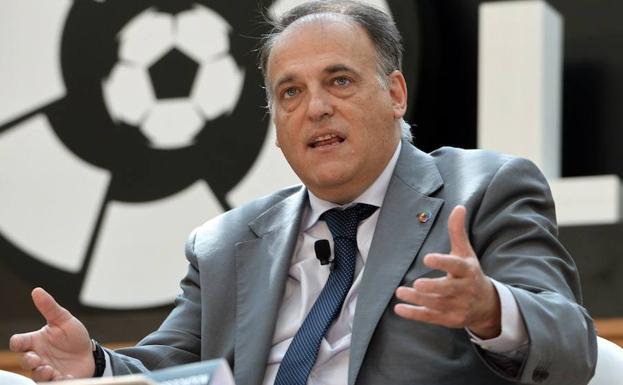 Tebas propone crear un trofeo Messi al MVP de la temporada