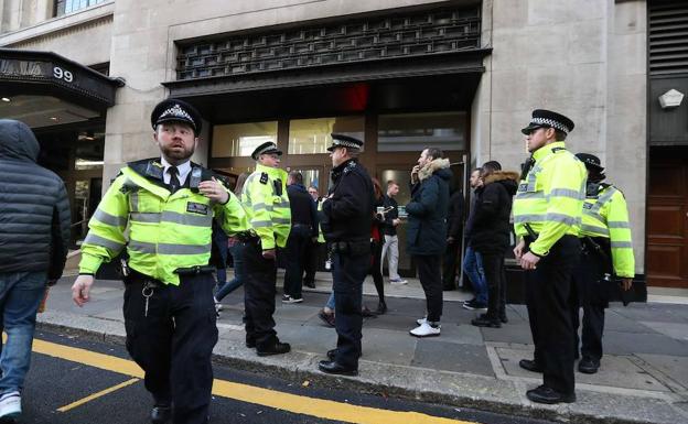 Heridos a puñaladas dos trabajadores en la sede de Sony en Londres