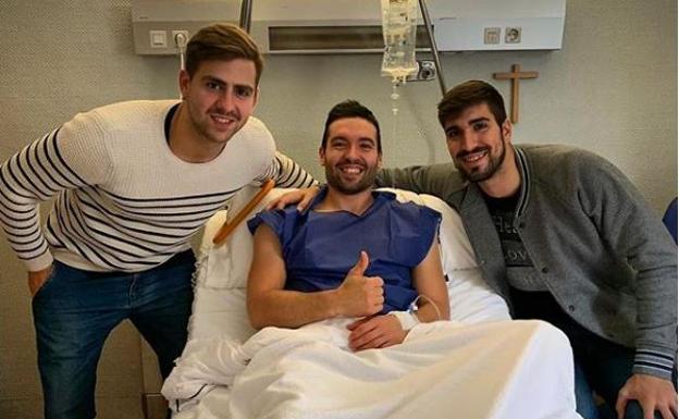 Carrillo, operado con éxito del talón derecho