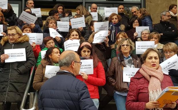 La Justicia 'para' en la provincia y exige la retirada de la Ley que «abre la puerta a la movilidad forzosa»