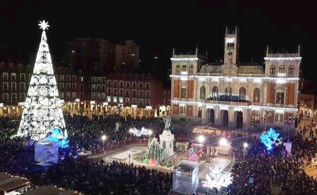 Unicaja Banco elige Valladolid para ser 'mecenas' e iluminar la Navidad
