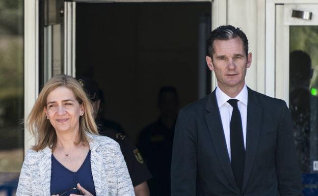 La Infanta Cristina desmiente su divorcio con Iñaki Urdangarin