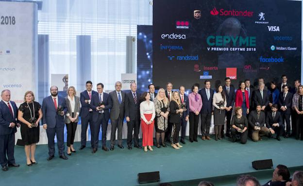 Cepyme premia el emprendimiento, la inclusión laboral y la eficiencia