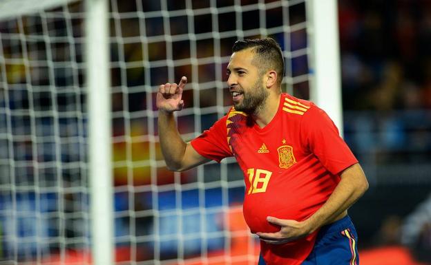 Jordi Alba vuelve a la selección