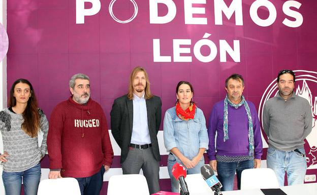 Podemos pide a León «rugir» en el 15-N para reclamar un futuro «cercenado por la Junta»