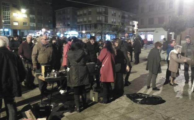 Día de castañas y música en Veguellina de Órbigo