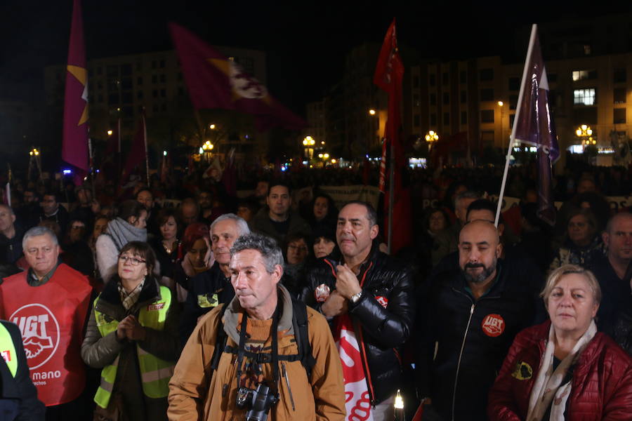 Manifestación del 15-N por las calles de León