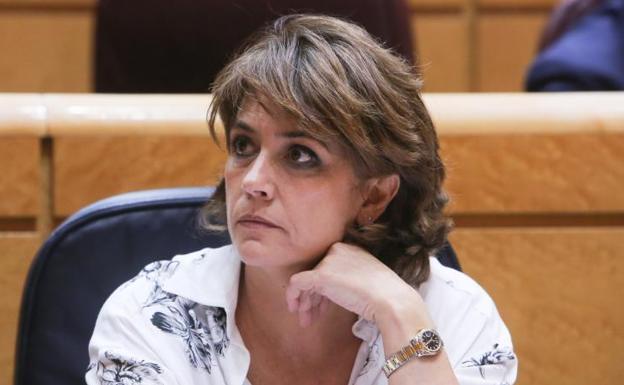 Delgado fulmina al abogado del Estado que se negó rebajar la acusación de rebelión a los líderes del procés