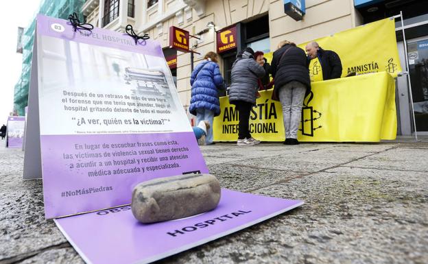 Amnistía Internacional reclama en León «apartar las piedras del camino» de las víctimas de violencia sexual