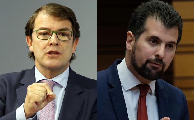 Mañueco y Tudanca empatan en valoración con un 4,6, por delante de Luis Fuentes (4,3) y Pablo Fernández (4)