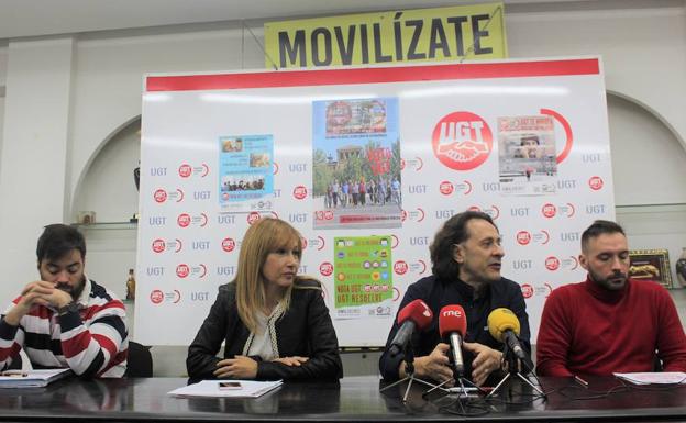UGT critica la «censura y el agravio» que sufren los centros públicos de la provincia por parte de Educación