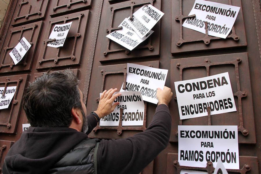 Concentración de exseminaristas en Astorga