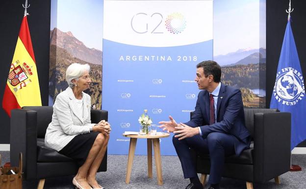 Sánchez reivindica ante el G-20 sus políticas en inmigración y cambio climático