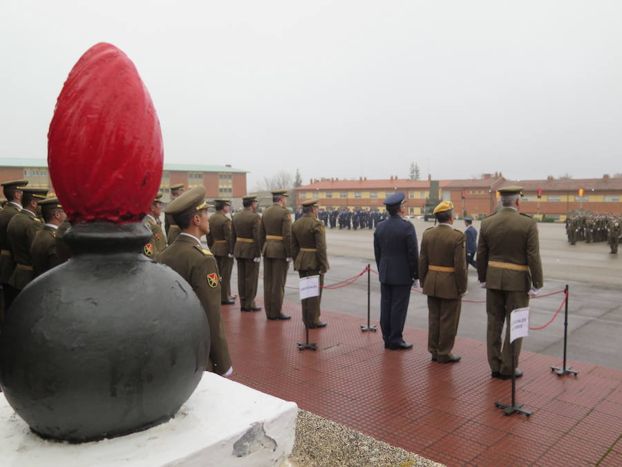 La celebración de Santa Bárbara en la Base Conde de Gazola