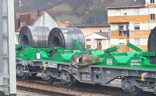 Fomento corta dos días el tráfico ferroviario entre León y Asturias por el riesgo de desprendimientos