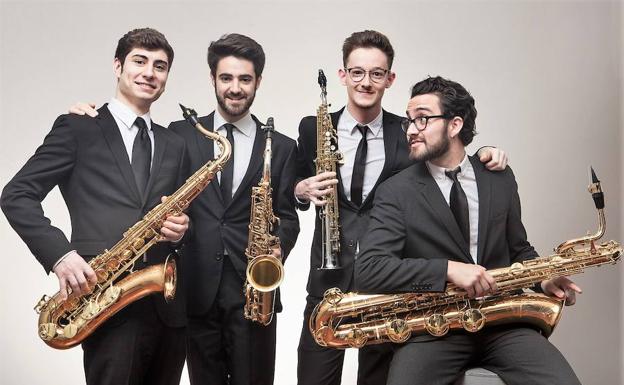 Los saxofonistas de 'Psiko Quartet' ofrecerá un viaje por los sonidos del planeta