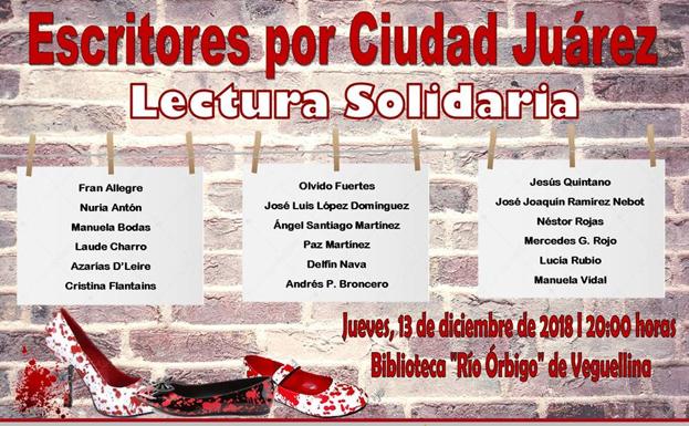 Villarejo celebra el Día Internacional de los Derechos Humanos con la lectura solidaria 'Escritores por Ciudad Juárez'