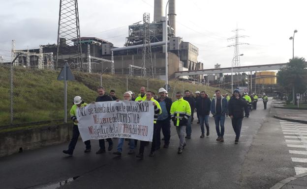 Los trabajadores de Endesa en El Bierzo se unen a la huelga nacional contra el bloqueo en la negociación del convenio