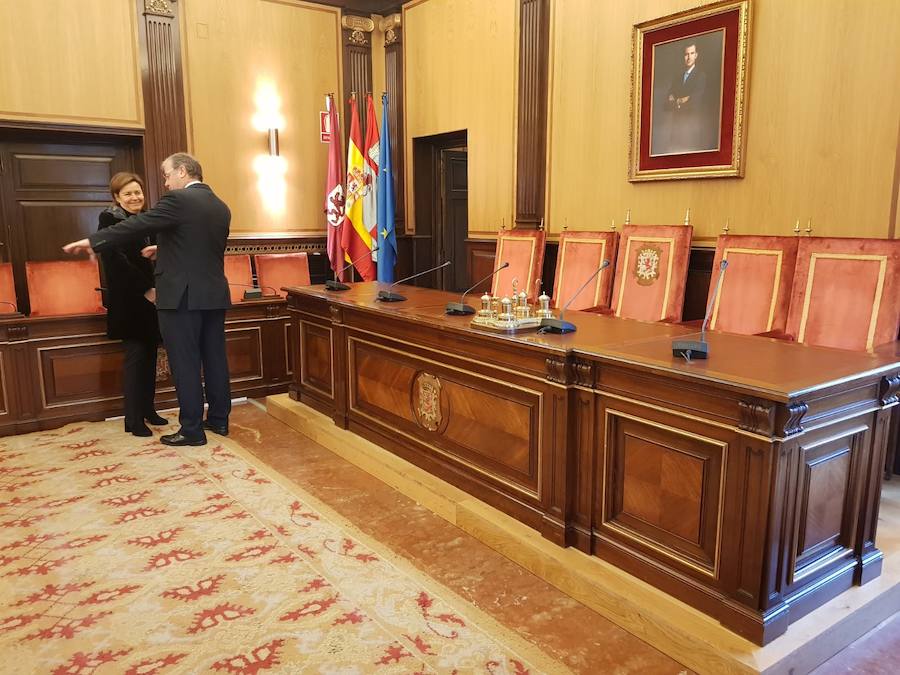 Visita institucional de Gijón a la Ciudad de León